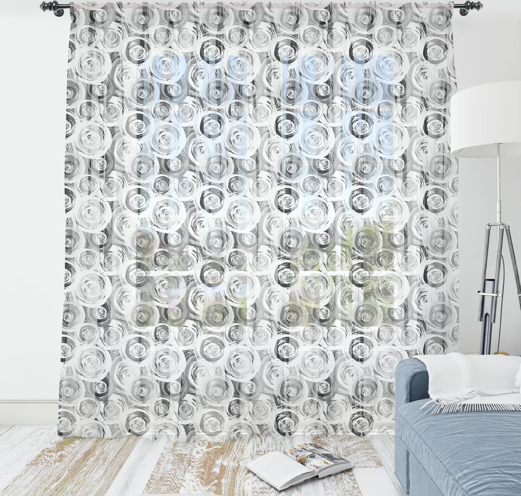 Arazzo Grigio ABAKUHAUS 160x274 cm - Microfibra Effetto Seta