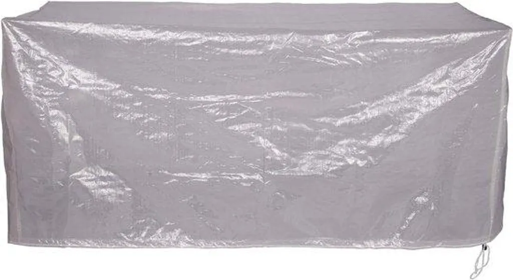 Bâche transparente 240x136x88 cm traitée anti-UV pour mobilier jardin