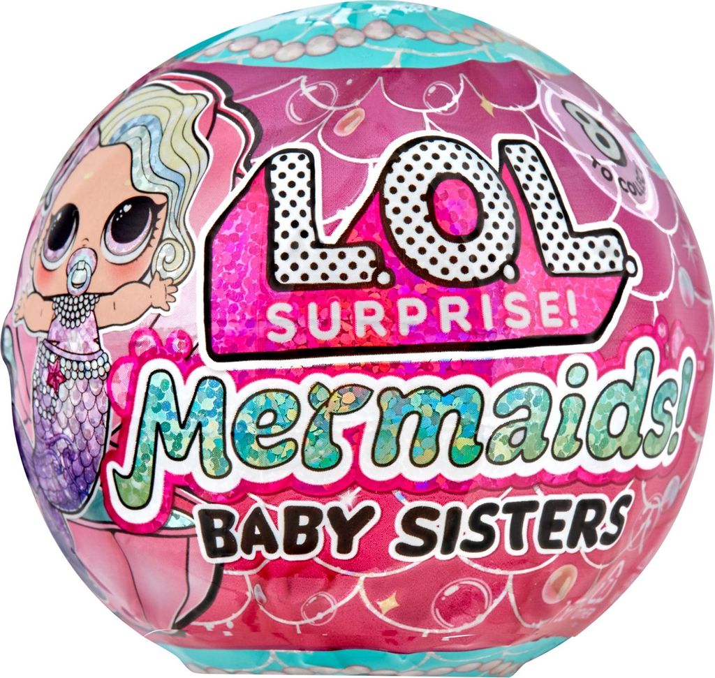 L.O.L. Surprise! Mermaids! Baby Sisters with Color Tails, Obrázok produktu 