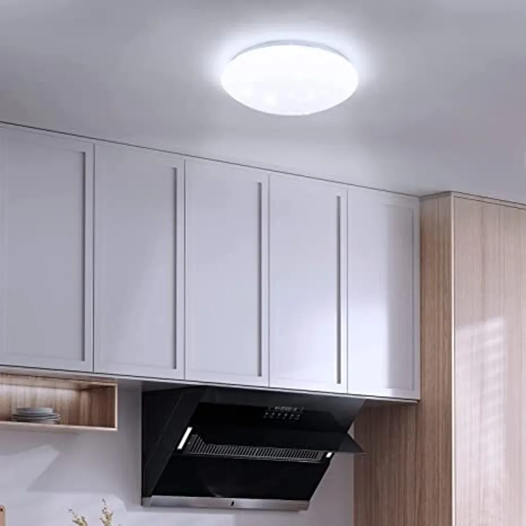 Plafonnier LED Dimmable avec Télécommande 37W pour Salon et Cuisine - 7