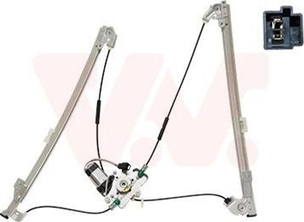 VAN WEZEL 0732262 Elektrischer Fensterheber Vorne Rechts für CHRYSLER Voyager / Grand Voyager III (GS) für DODGE CARAVAN NS