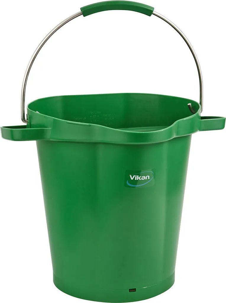 Secchio Vikan 20 Litri Verde HACCP - Prezzo Offerta per Professionisti