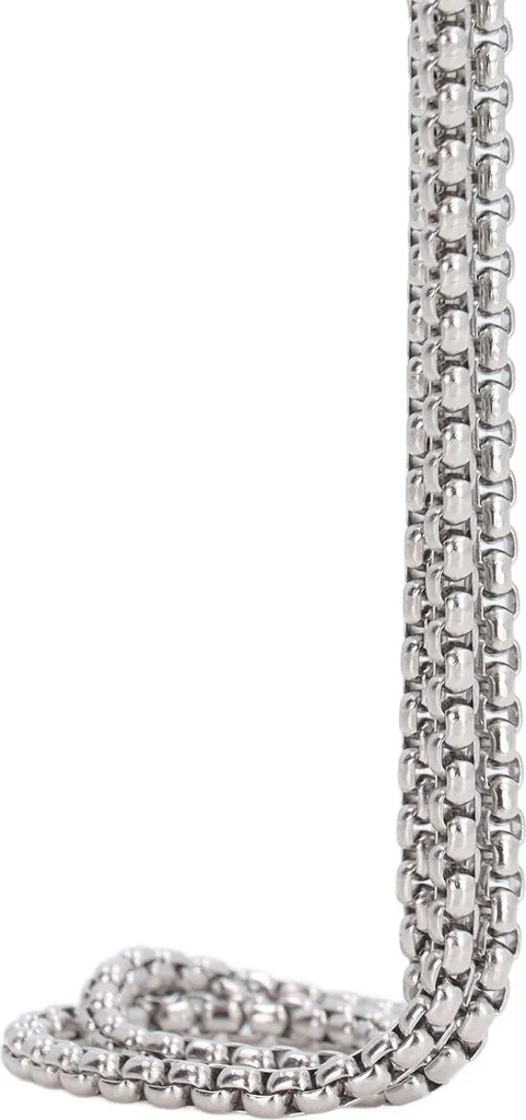 Set Mini Dadi Metallo Cavo Antico con Collana D20 e Scatola Portaoggetti