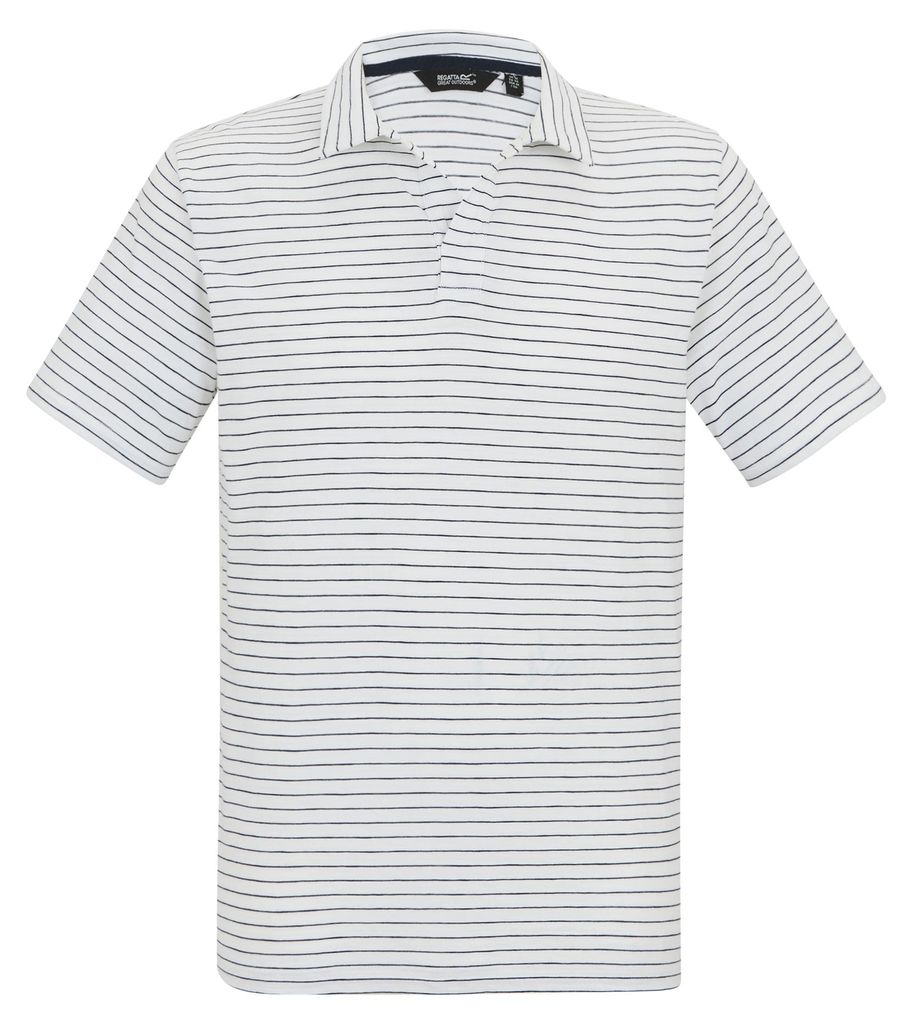Regatta - "Hadvo" Poloshirt für Herren RG12980 (XL) (Weiß/Marine)