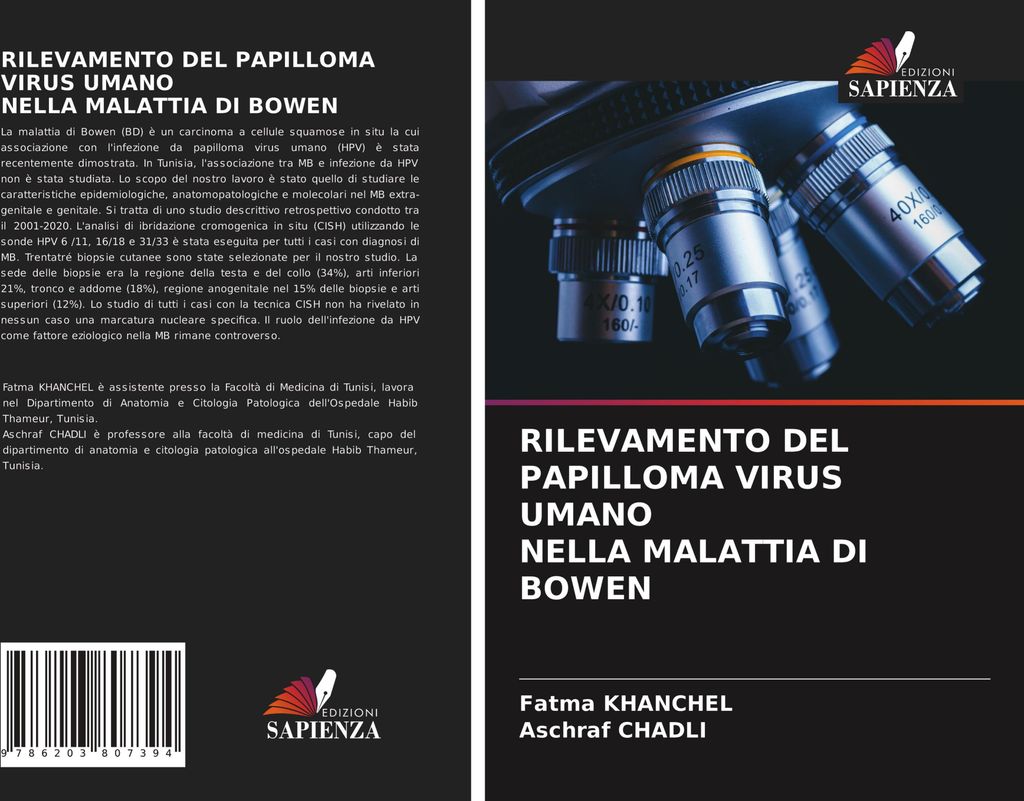Rilevamento Del Papilloma Virus Umano Nella Malattia Di Bowen