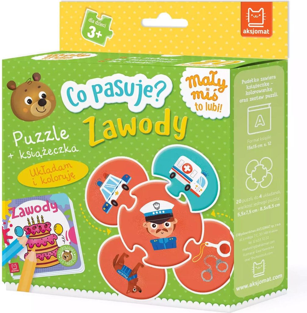 Axio. Cosa si adatta? Puzzle da concorso + libro 34100