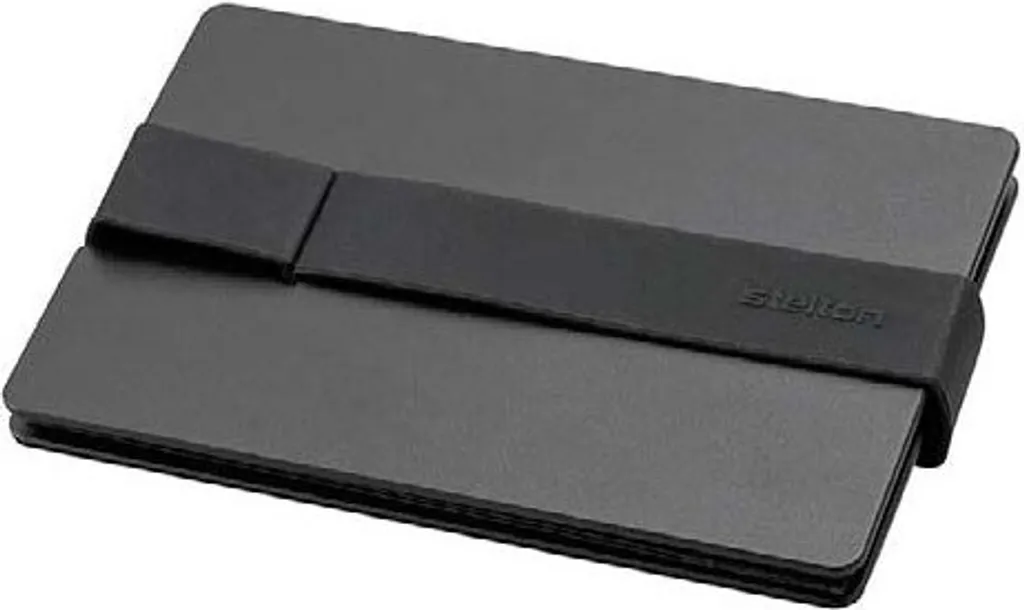 Organizer Carte Stelton Companion Alluminio e Silicone 9x6 cm