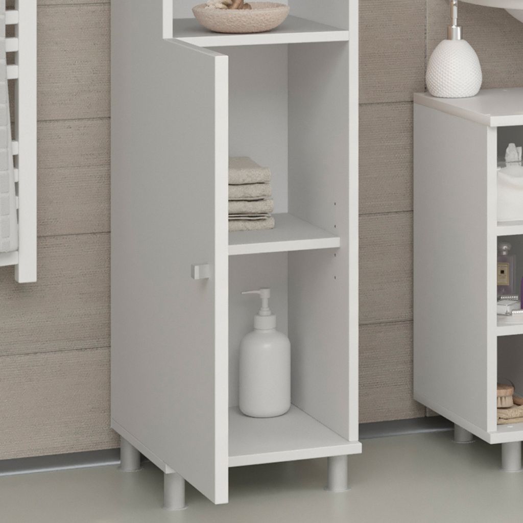 Vicco Szafka łazienkowa Fynn, 30 x 190 cm, Biały Zdjęcie produktu 5