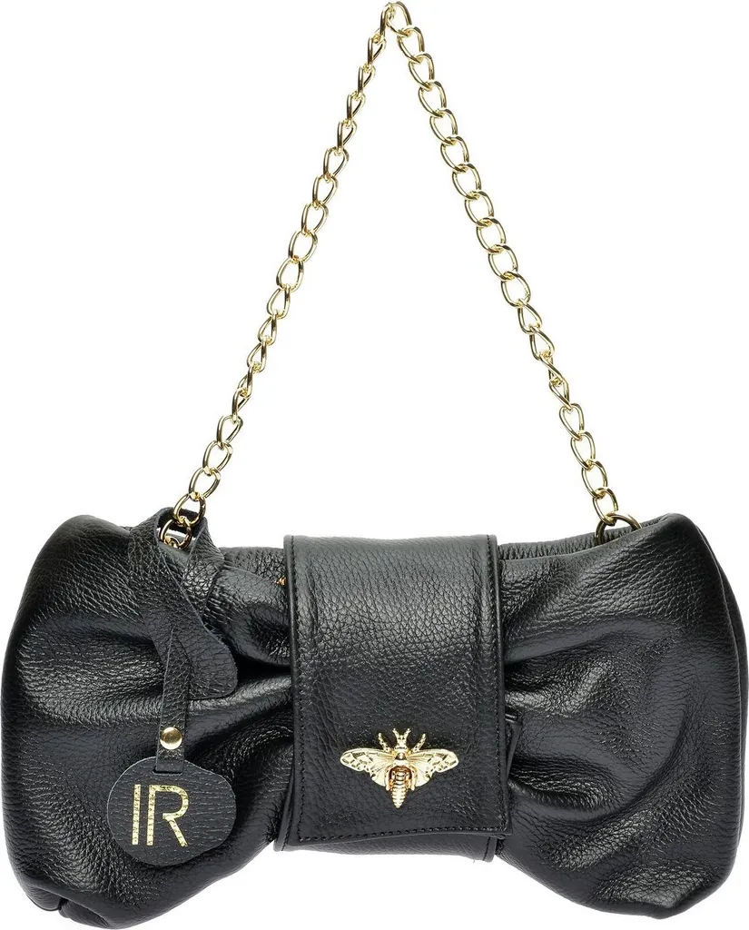 Petit sac à main noir Isabella Rhea IR 1817 chic pour femme moderne