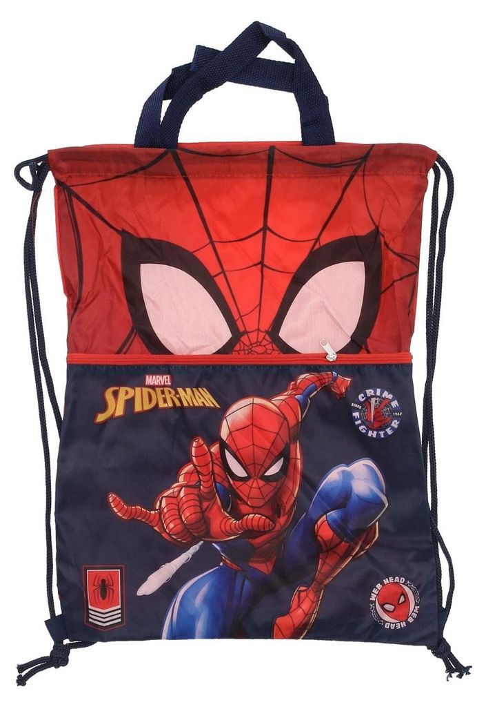 Spiderman Sportbeutel – Turnbeutel für Kinder, ideal für Produktbild 