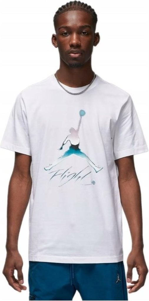 Nike Jordan Mj Brand Graphic Ss T-Shirt, Weiß, Größe L Produktbild 