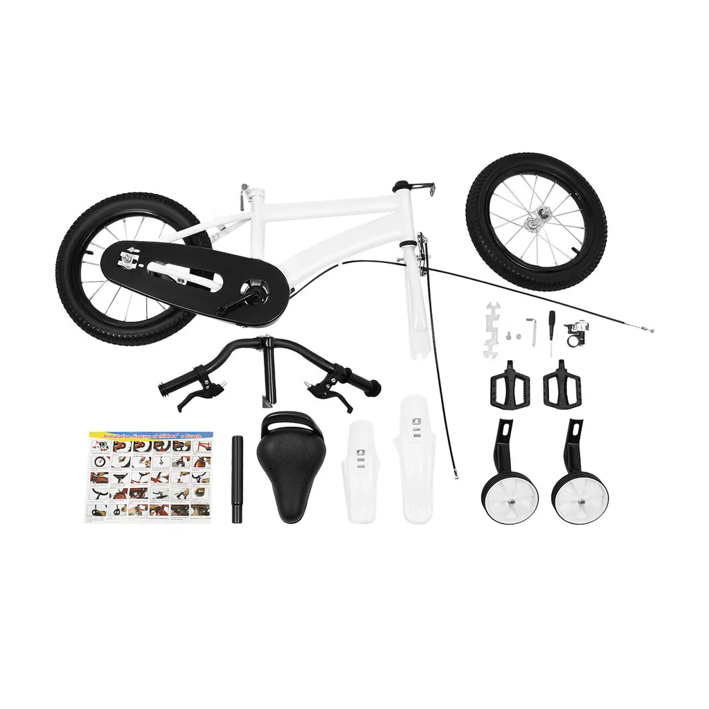 Vélo pour enfants 14 pouces avec roues stabilisatrices - Modèle Evolution - 4