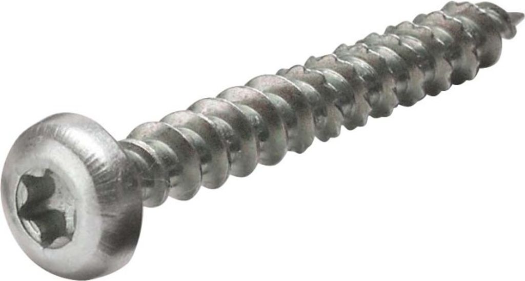 200 Stück Torx-Allzweckschraube 4,0x30 T20 vz Halbr. 19 1215
