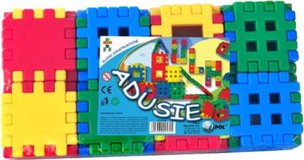 Klocki konstrukcyjne Adusie 48 elementów