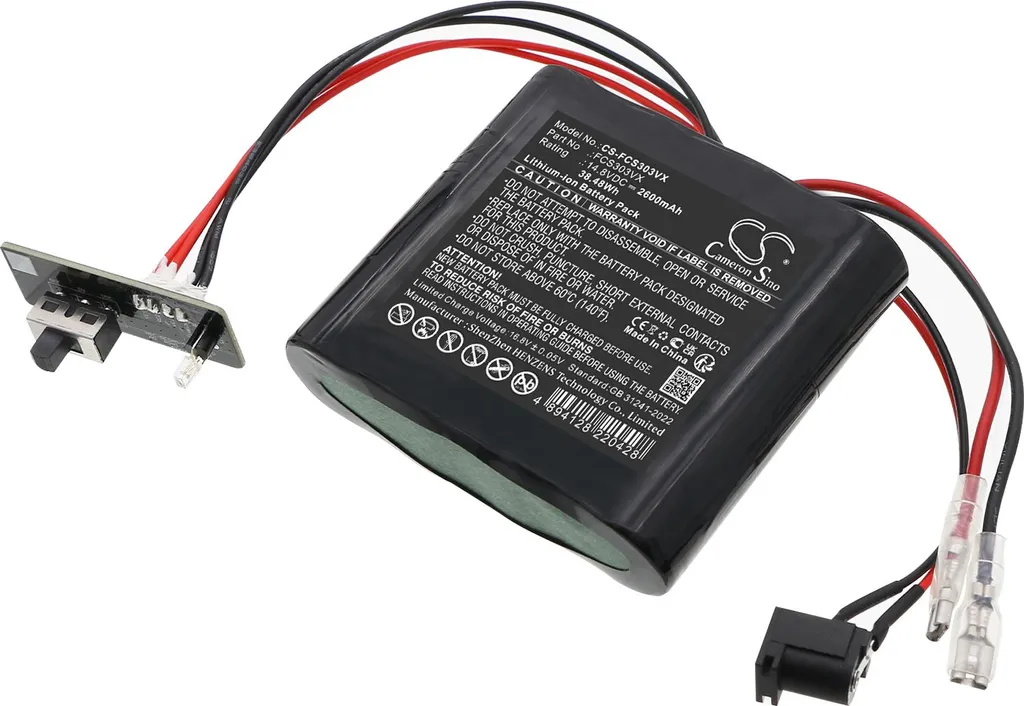 Batteria 14.8V per ProfiCare PC-AKS 3034 | Compatibile EV-678-S148-22 TECHTEK