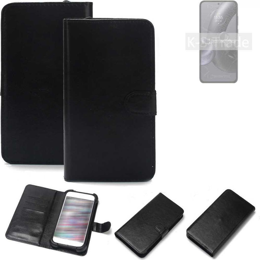 K-S-Trade Handyhülle Schutzhülle kompatibel mit Motorola Edge 30 Neo Handy Schutz Hülle Handyhülle Bumper schwarz 1x
