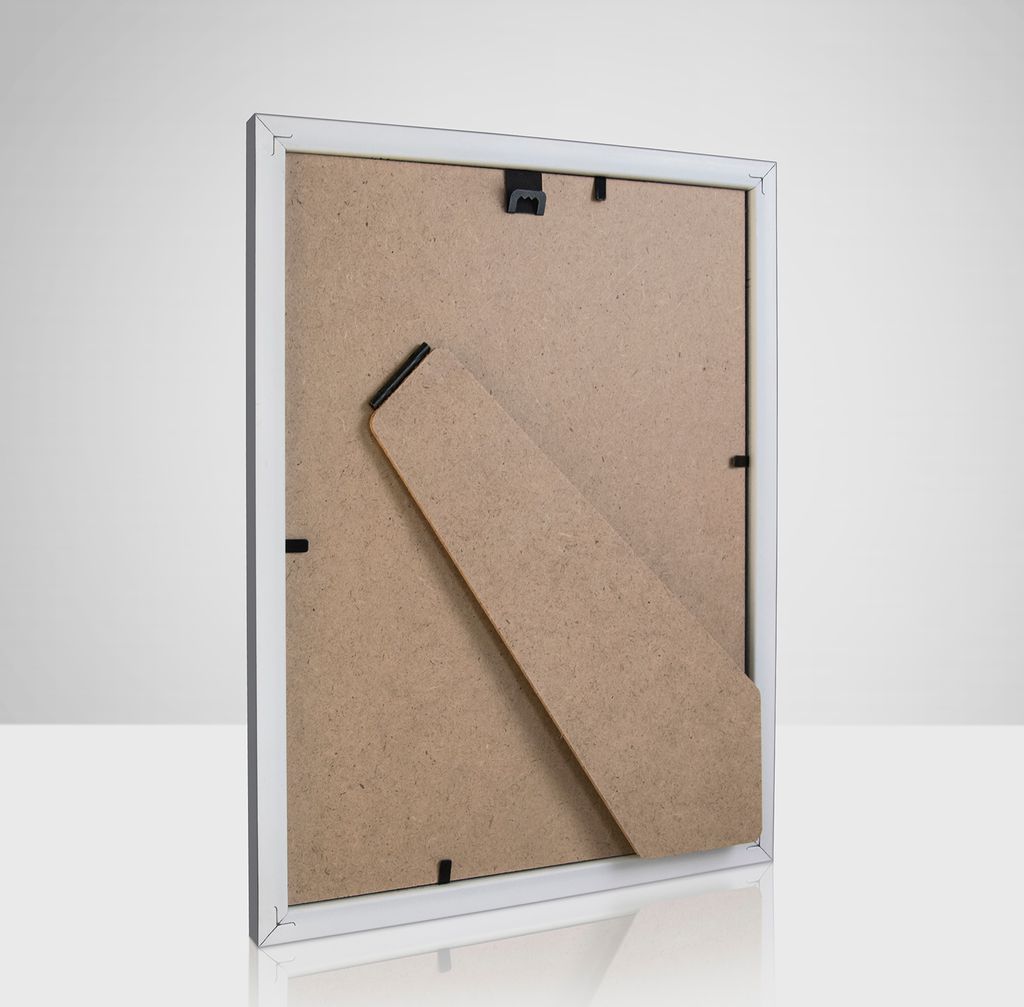 Bilderrahmen Fotorahmen Kunststoff 10x15 cm Farbe: grau Produktbild 5