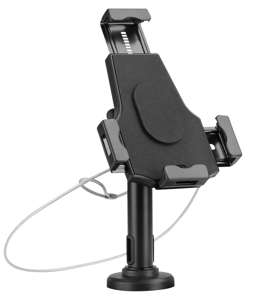 Solidchoice – 2-in-1 Tablet-Halterung mit Diebstahlschutz und Wandmontage