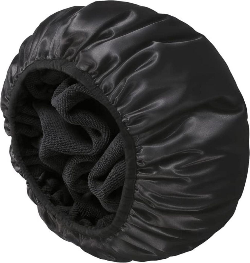 Duschhaube mit Frotteefutter für Damen – Duschhaube – Produktbild 