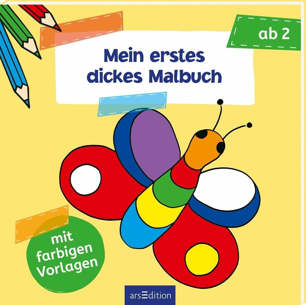 Mein erstes dickes Malbuch Immagine del prodotto 