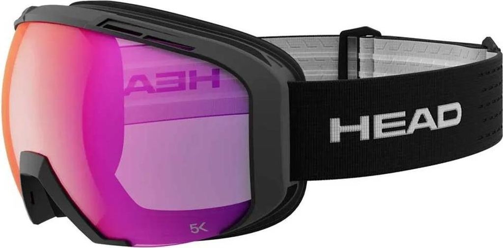 Head Otg 5k Skibrille Schwarz 5k Red/CAT2 Herren,Damen Schwarz 5k Red/CAT2