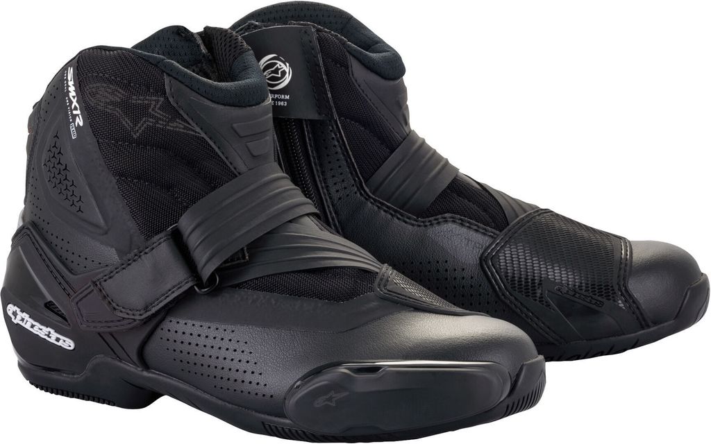 Alpinestars Stella SMX-1 R V2 Vented Damen Motorradschuhe, schwarz, 38