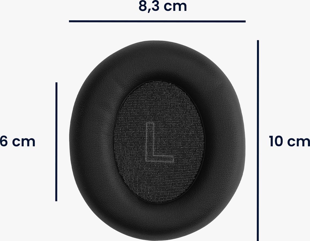 Soundcore By Anker Kwmobile 2X Ohrpolster Kompatibel Mit Anker Soundcore Life Q35 / Q30 Polster - Kopfhörer Polster Aus Kunstleder Für Over Ear Headphones Soundcore Q30