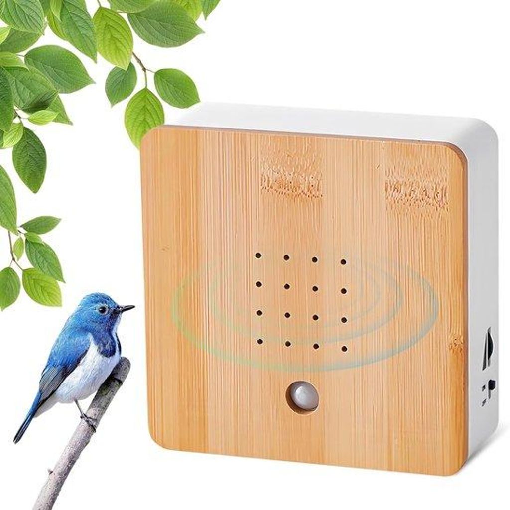 Vogelgeluiden-Box - Natuurgeluiden - Tuin - Balkon - Cadeau dierenliefhebber