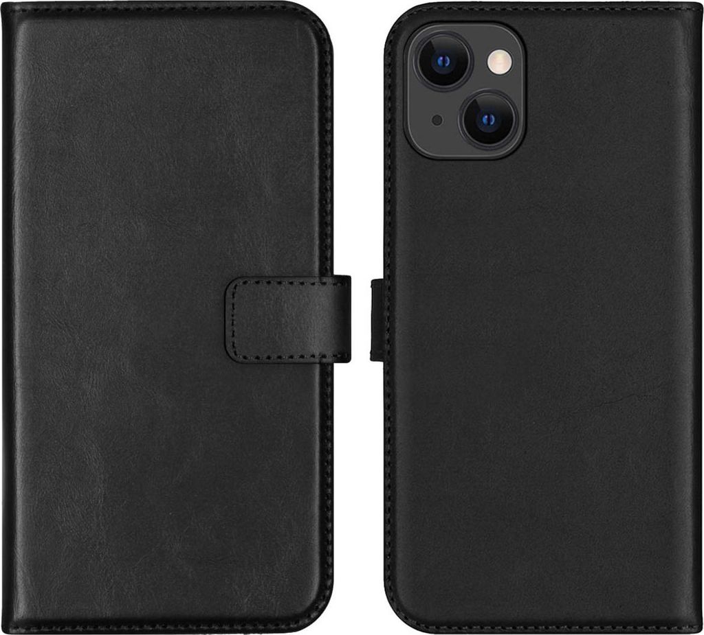 Selencia Bibliothèque en cuir véritable pour l'Apple iPhone Image du produit 