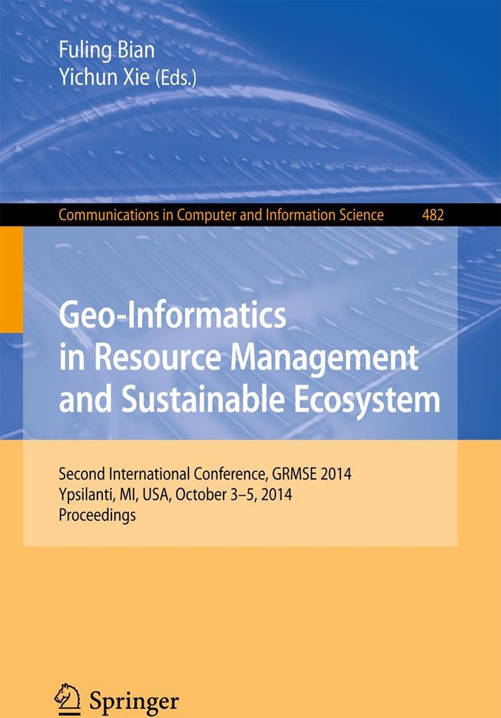Geo-Informatics in Resource Management and Sustainable Ecosystem