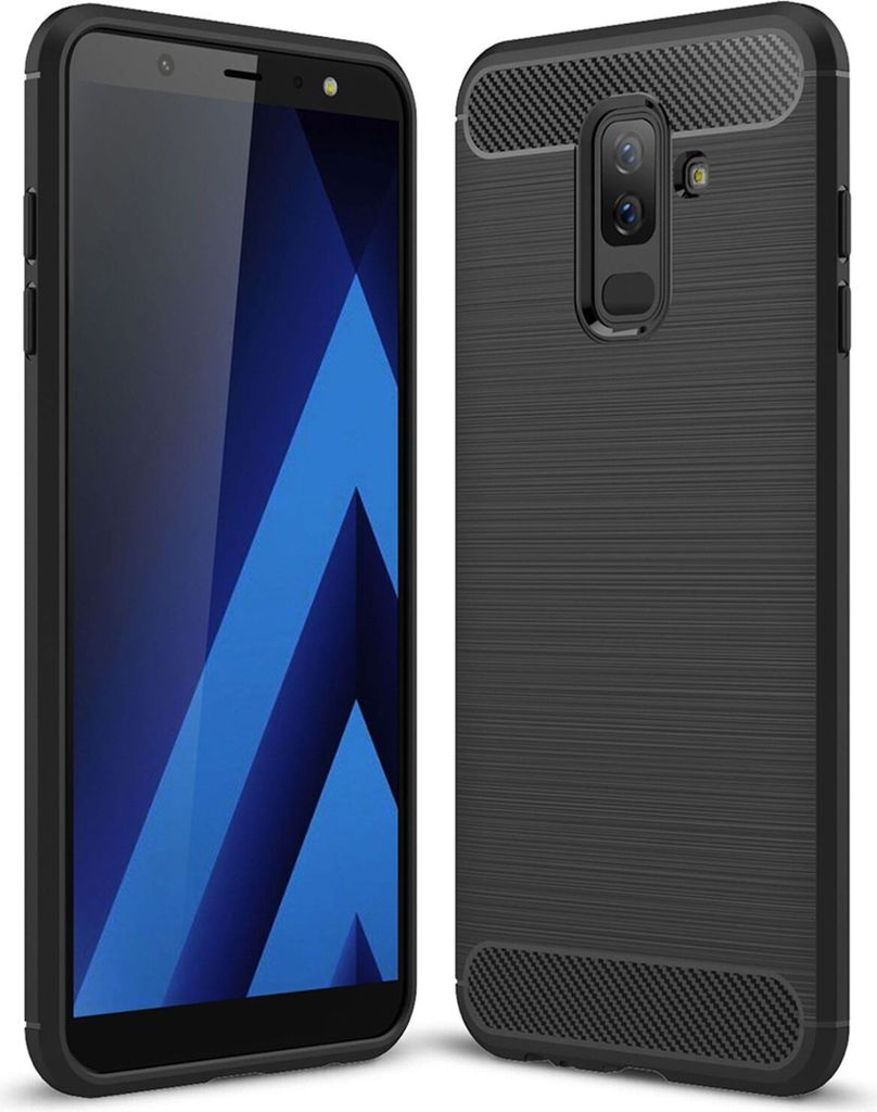 Samsung Galaxy A6 Plus Hülle Handyhülle von NALIA, Slim Silikon Case Cover