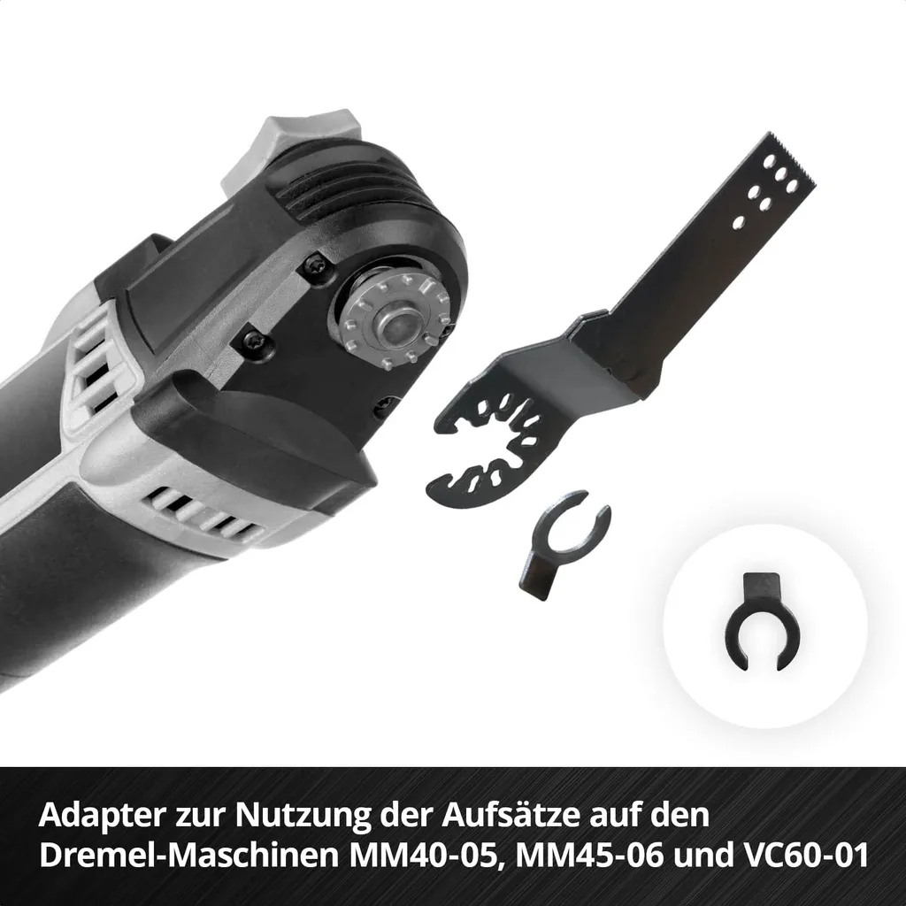 Set d'accessoires pour outil multifonction Einhell en coffret rigide - 9