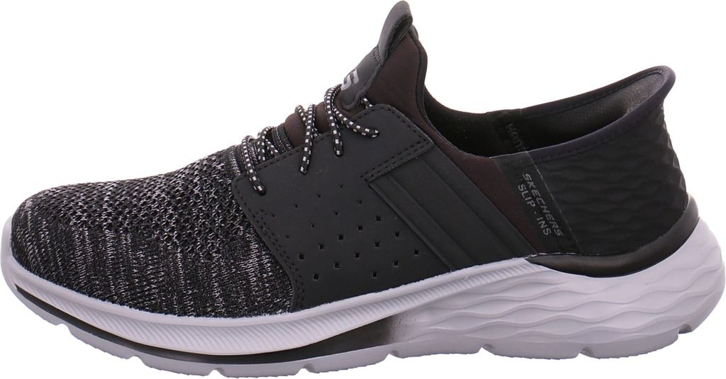 Skechers Sportliche Slipper Garner Newick Herren 31373736343335 Schwarz 40 EU