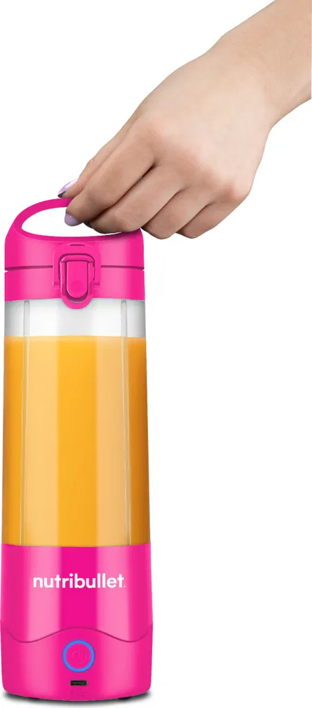 Frullatore Portatile NutriBullet NBP003BP Rosa: Smoothie Ovunque Vuoi - 7