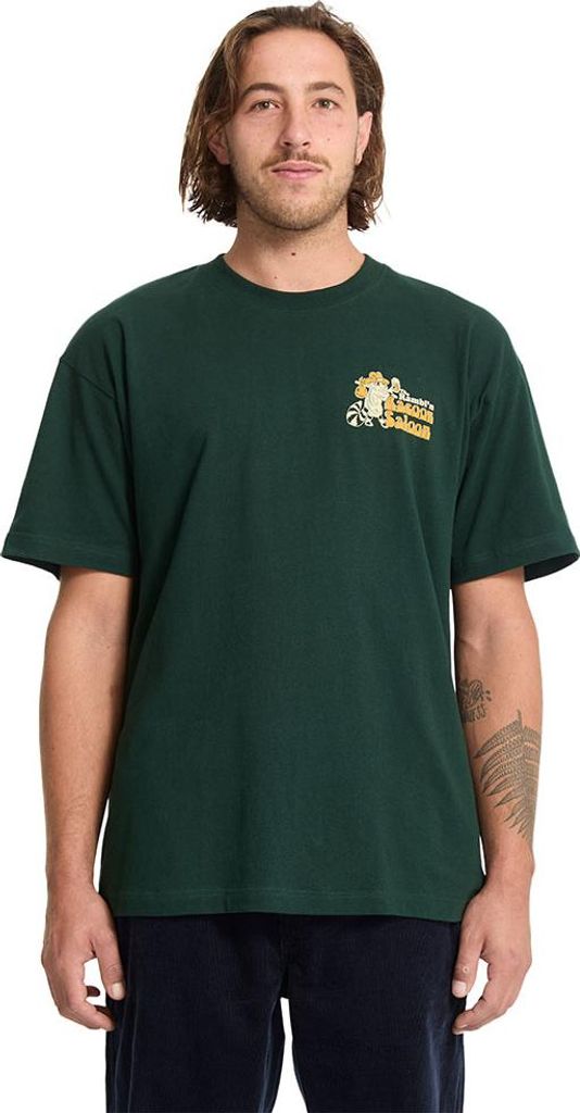 Volcom Racoon Loose Fit Kurzarm-t-shirt Grün M Herren Grün M