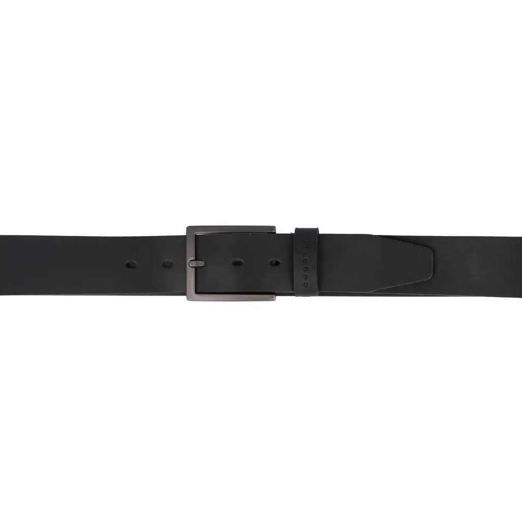 bugatti Pelle cintura Men´s Leather Belt 3.5 W100 Black nero - 3