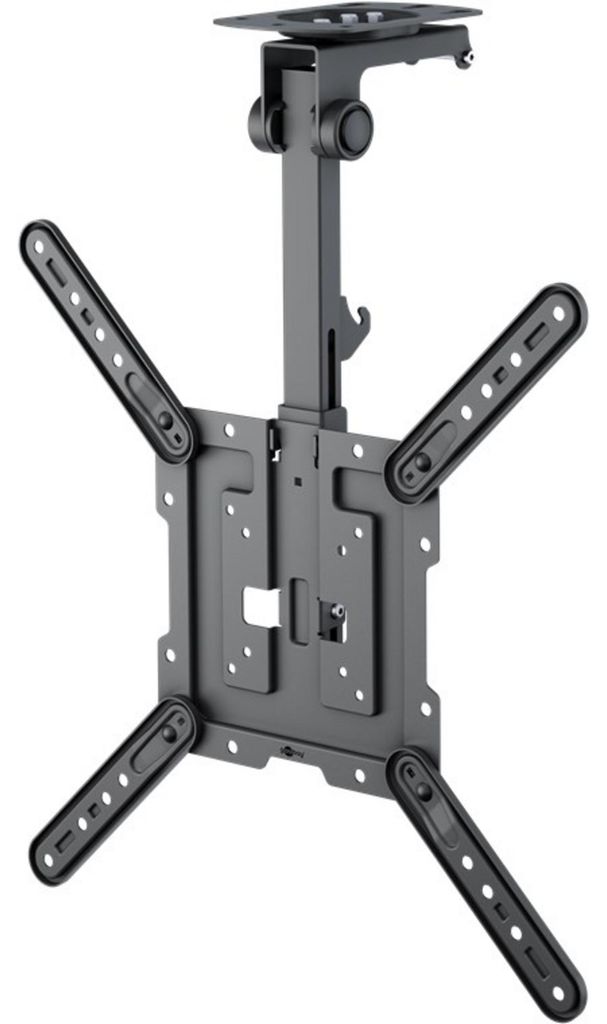 Goobay 70824 Basic Support TV pour plafond Basic (M), noir Image du produit 