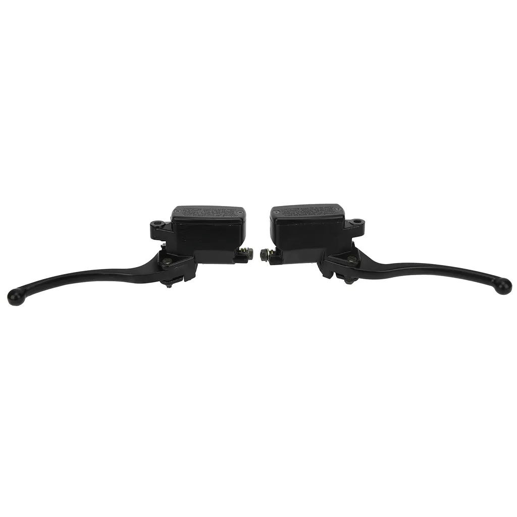 Pompe de frein hydraulique en aluminium avec réservoir intégré pour moto