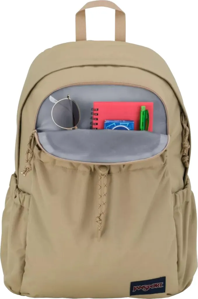 Sac à dos polyvalent beige JanSport Lounge Pack pour loisirs et ville - 4
