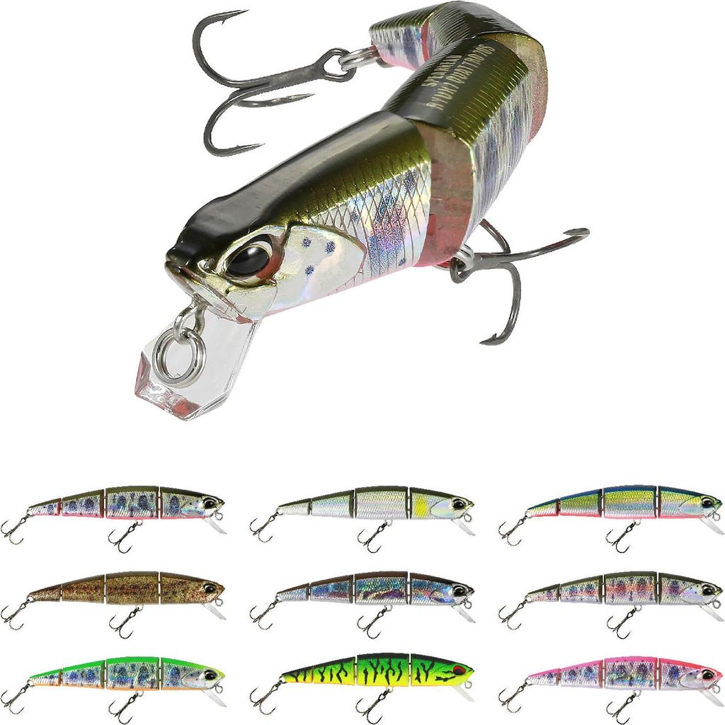 Duo International Spearhead Ryuki Quattro Wobbler Lime Yamame OB 9cm
