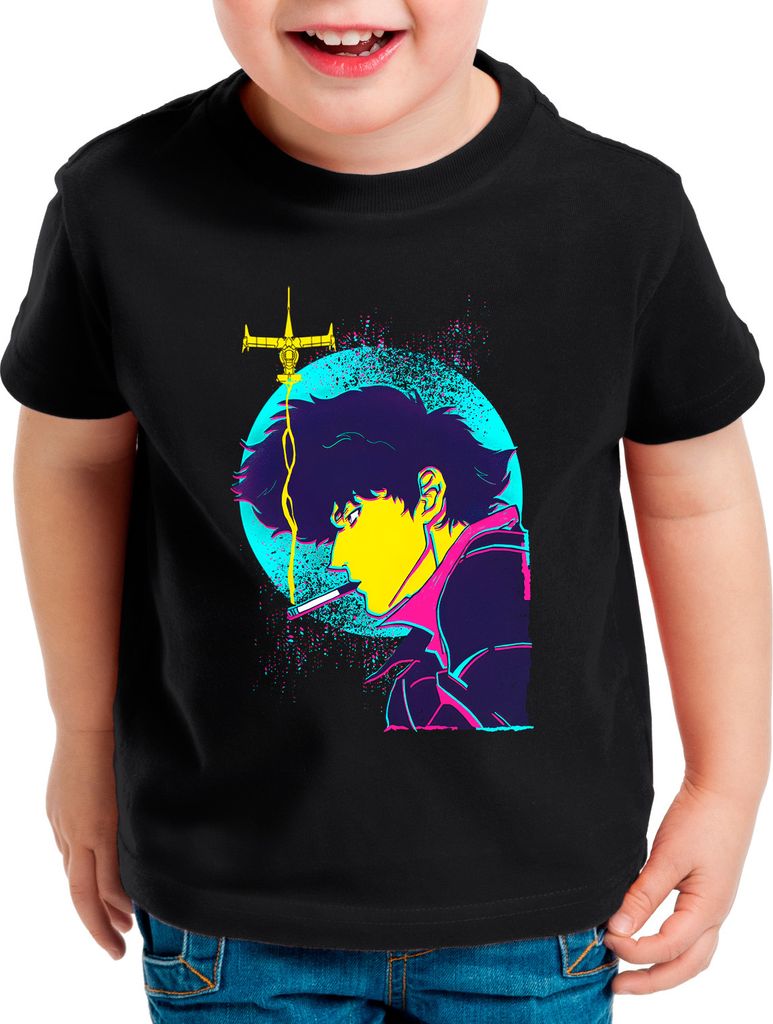 style3 Hunter in Space Kinder T-Shirt bebop anime manga swordfish