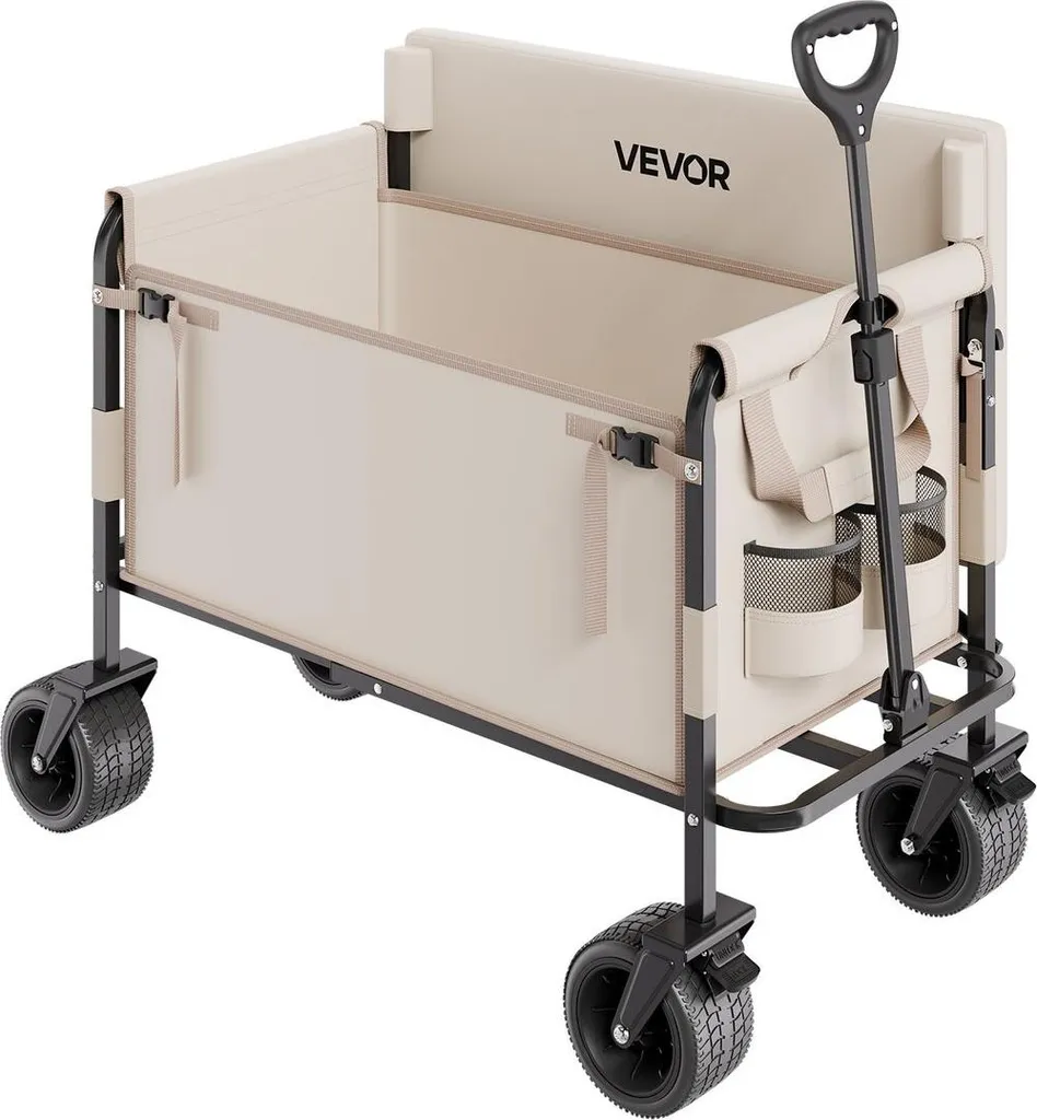 Chariot Pliant 220L : Dites Adieu au Mal de Dos et aux Multiples Trajets