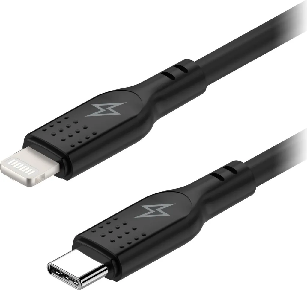 Câble de charge rapide USB-C vers Lightning MFi AlzaPower SilkCore de 2m