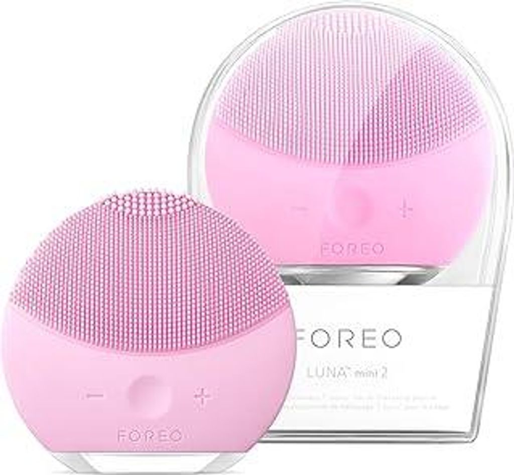 FOREO LUNA mini 2 Gesichtsreinigungsbürste | Travel | Elektrisches Gesichtsmassagegerät | Alle Hauttypen Ultrahygienische Skincare | Einfache Ges...