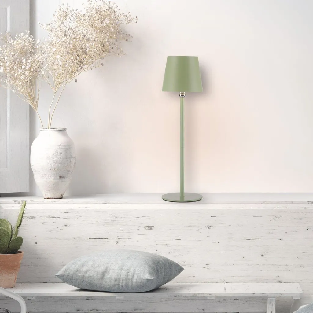 Just Light Lampe de table à accu BOTERIA LED sans fil IP44 dimmable - 12