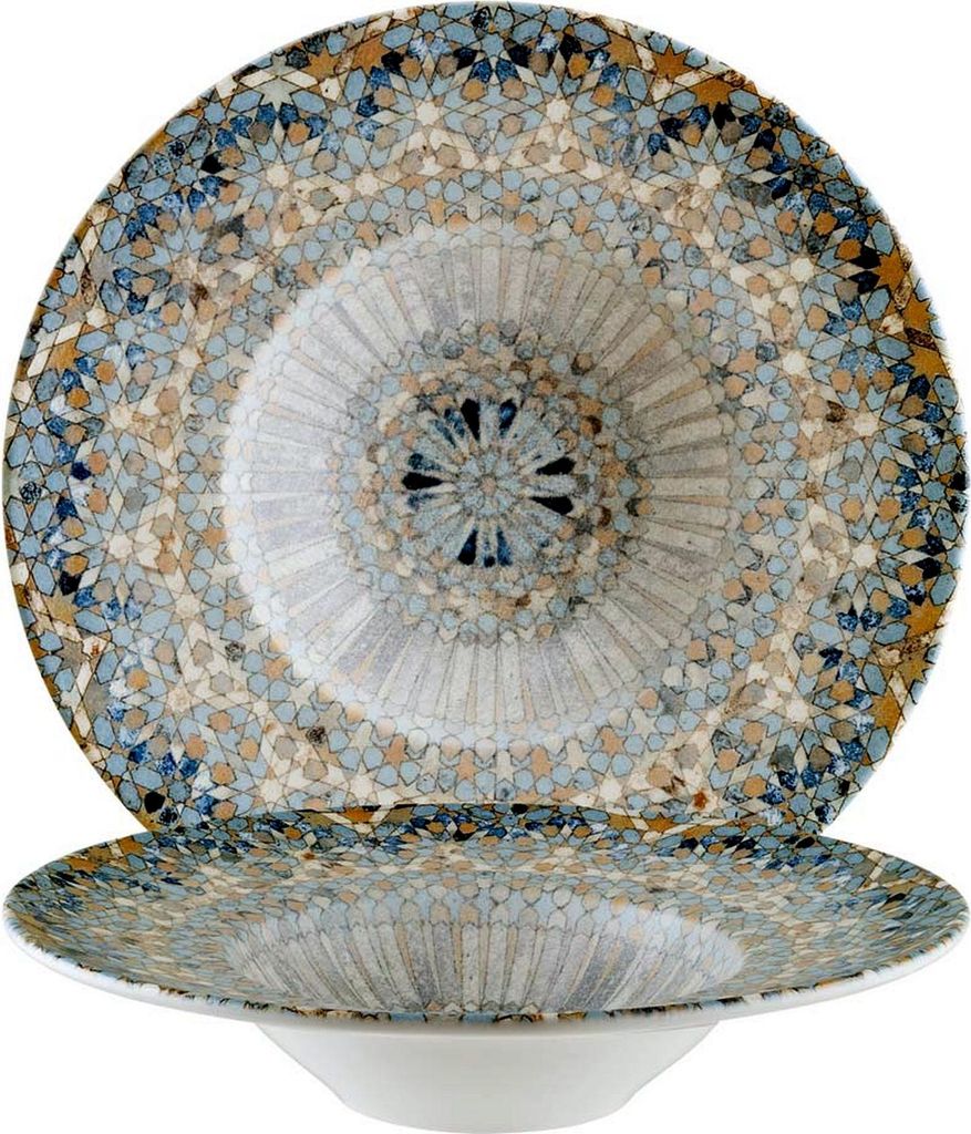 Luca Mosaic Banquet Pastateller 28cm - 6 Stück