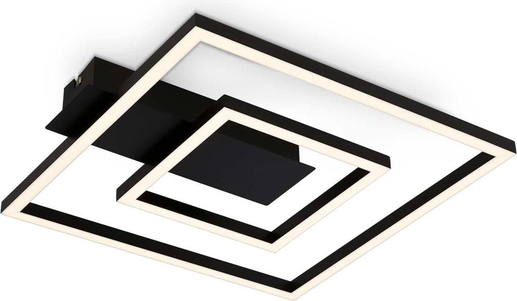 Lampada da soffitto a LED, nera, LED/22W Immagine del prodotto 