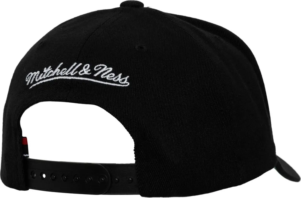 Mitchell & Ness Casquette Comfy Core Stretch Noire Ajustable Unique - 7