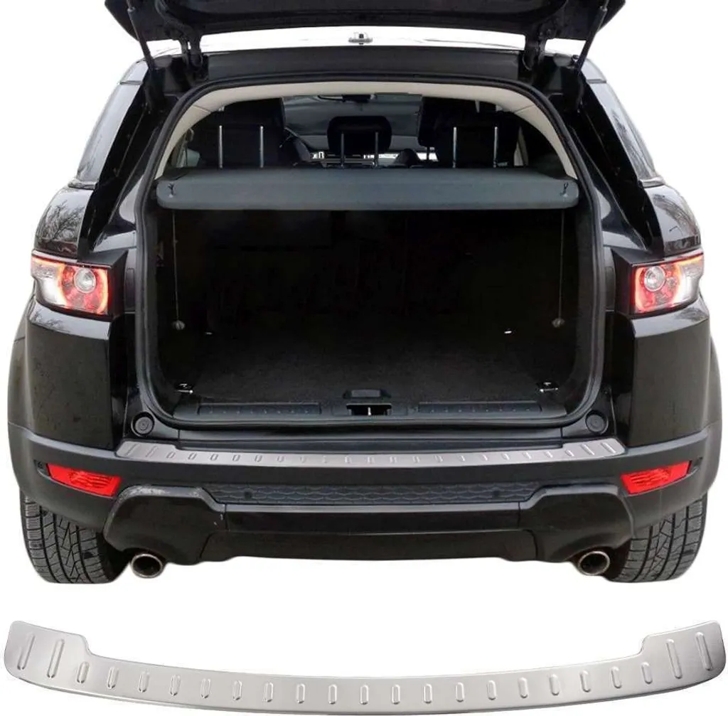 Seuil de coffre inox mat anti-rayures pour Range Rover Evoque