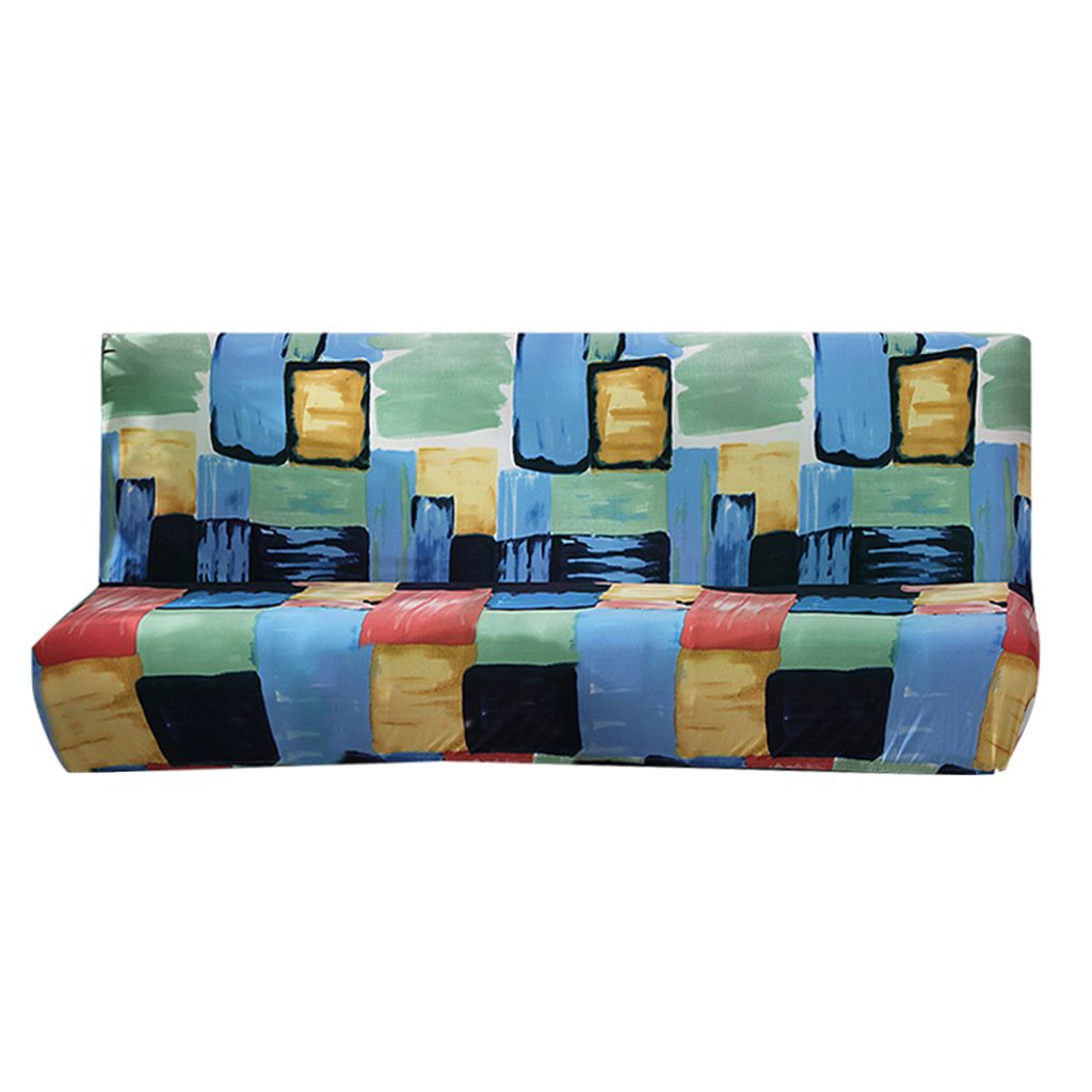 Elastischer Sofa-Vollschutzbezug, Couch-Hülle, Schonbezug ohne Armlehne-8#